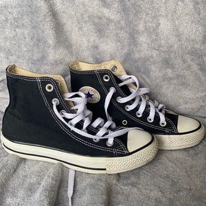 Black High Top Converse